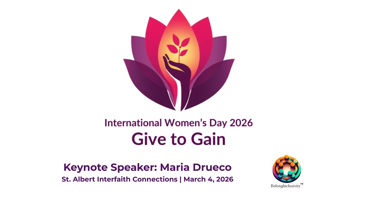 IWD 2026 Keynote St Albert Interfaith Connections