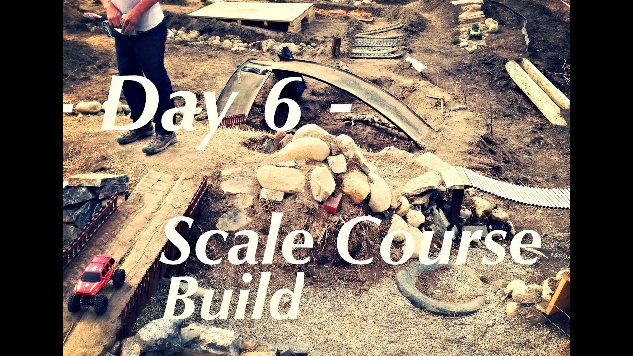 Blackfoot RC Scale Course Build - 6th day - Community Spirit At It's Best -