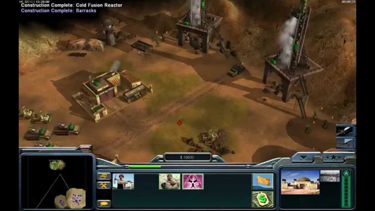 C&C Generals Zero Hour Campaign - USA 5 Speedrun[HARD]