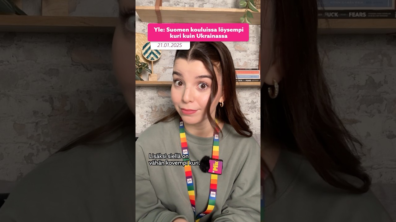 Onko suomalaisissa kouluissa liian l&ouml;ys&auml; kuri?📚 #ylemix #uutiset #yleuutiset #yle #koulu #suomi
