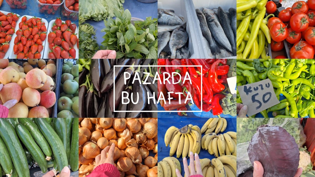 Köy Pazarı Fiyatları | Antalya Sebze-Meyve Nisan 2025 Fiyatları🥦Organic Vegetables