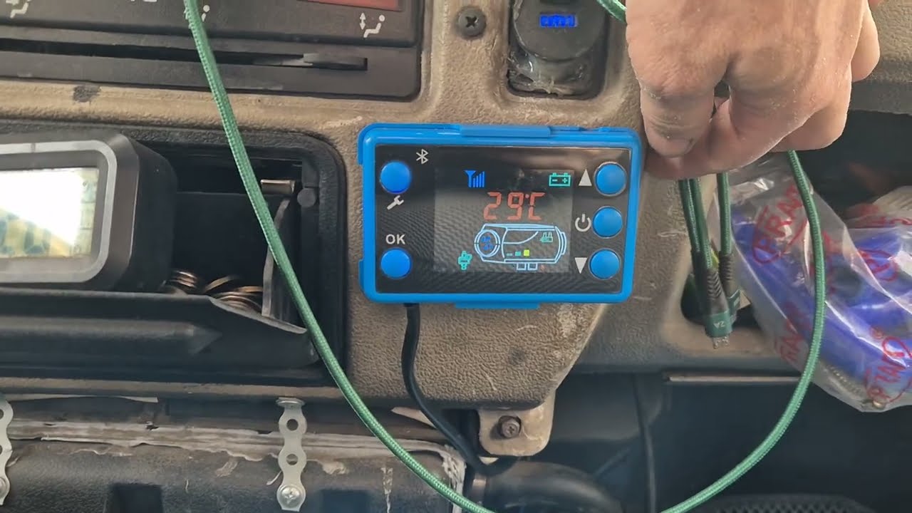 Автономный отопитель в газель!