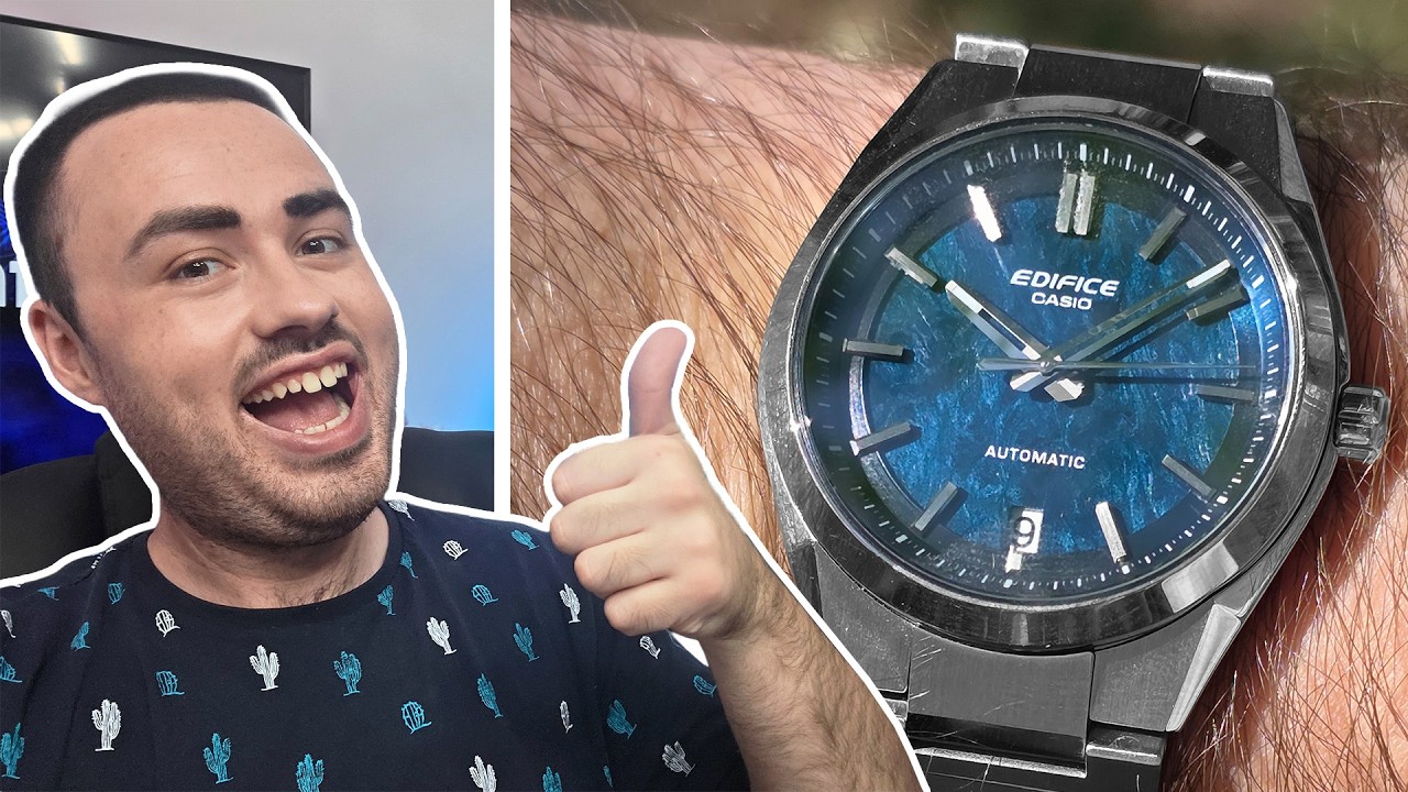 Casio’s FIRST Automatic Watch! Edifice EFK-100D from Japan