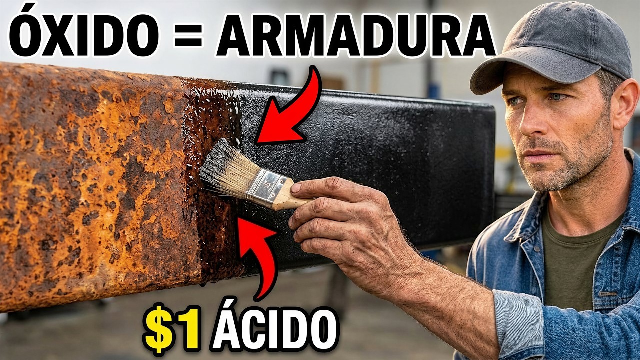 Este &Aacute;cido de $1 Convierte el &Oacute;xido en Armadura PERMANENTE &mdash; La Marina lo Clasific&oacute; en 1942.