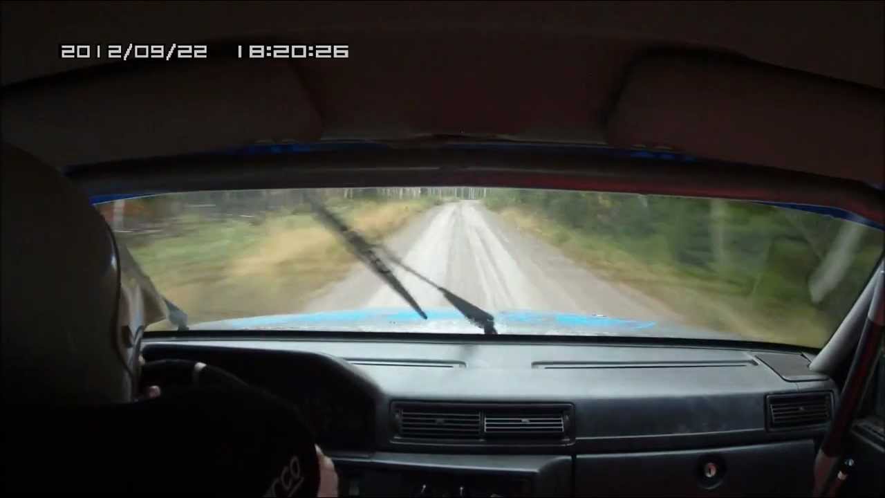 Incar SS 1 rullning Malmjärn runt Hofors 2012