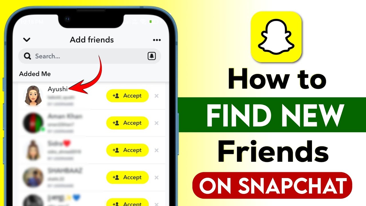 How to Make New Friends in Snapchat | How to find new friends on Snapchat