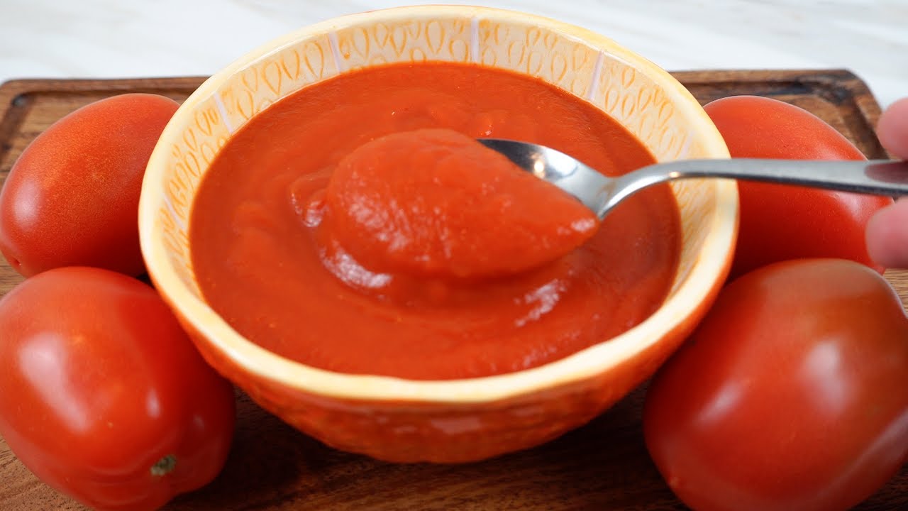 Pasta de Tomate y el truco para conservarlos por 3 meses frescos!
