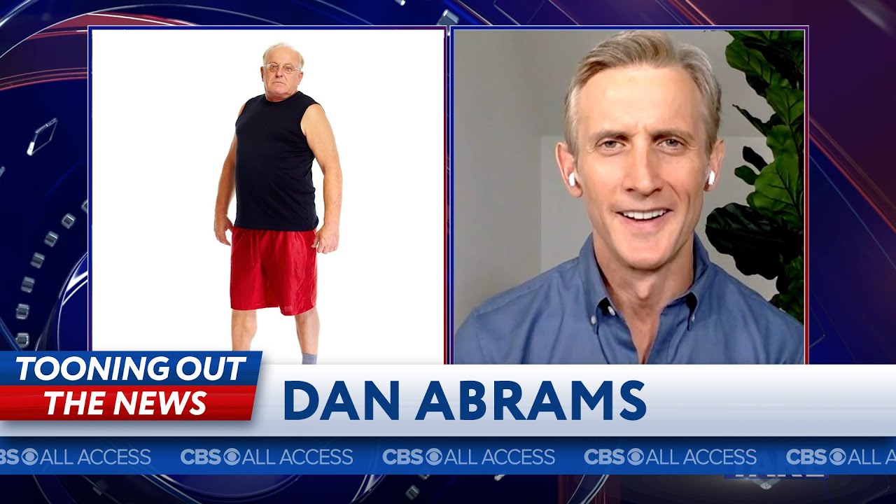 Dan Abrams accepts the meat challenge