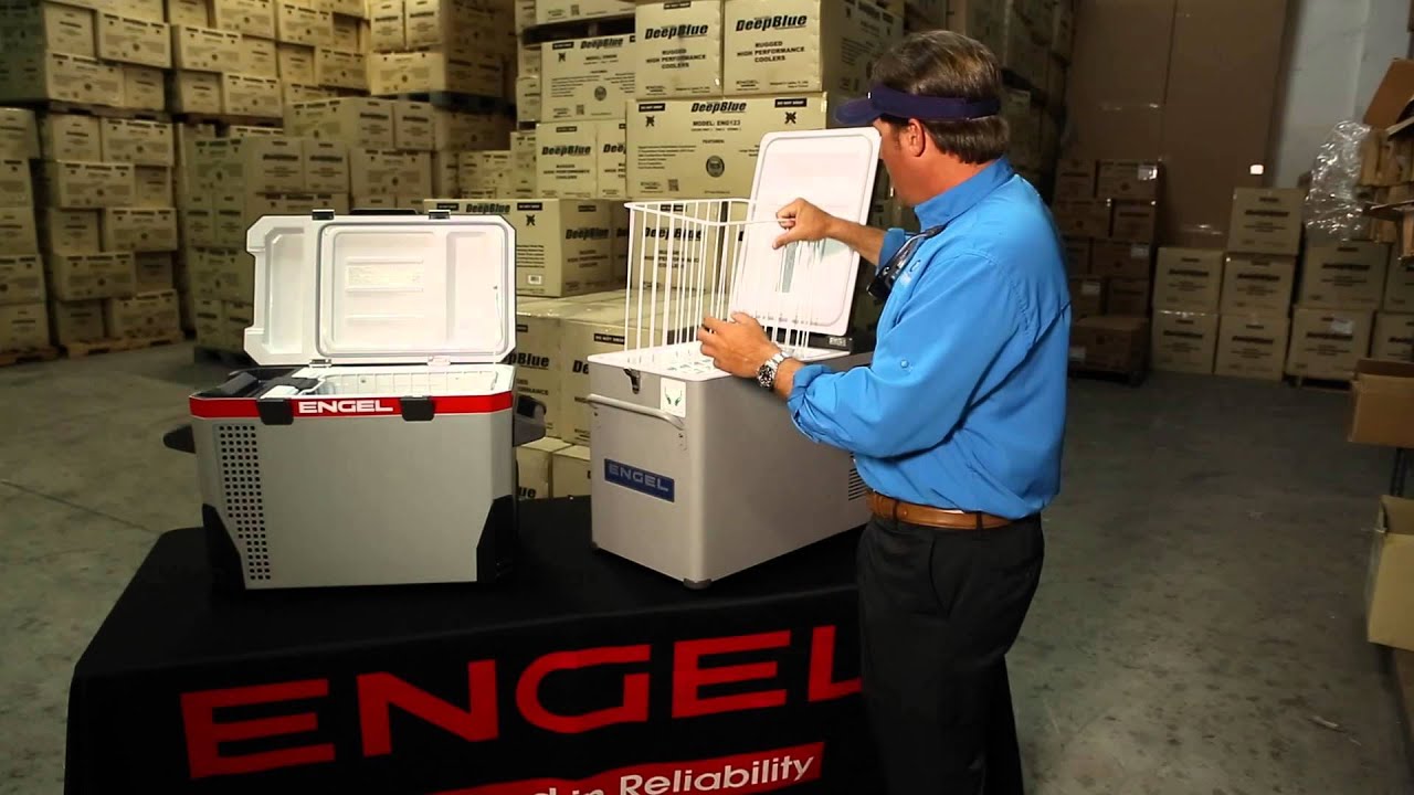 Engel Coolers 12V Ac/Dc Portable Refrigerator and Freezer - Low Amp Draw Electric Cooler