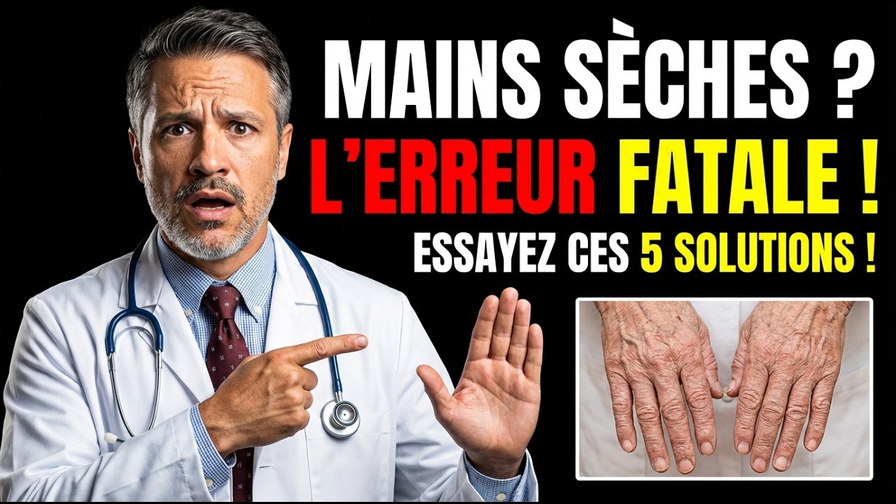 Mains Sèches et Ridées : 5 Solutions Naturelles qui Fonctionnent Vraiment