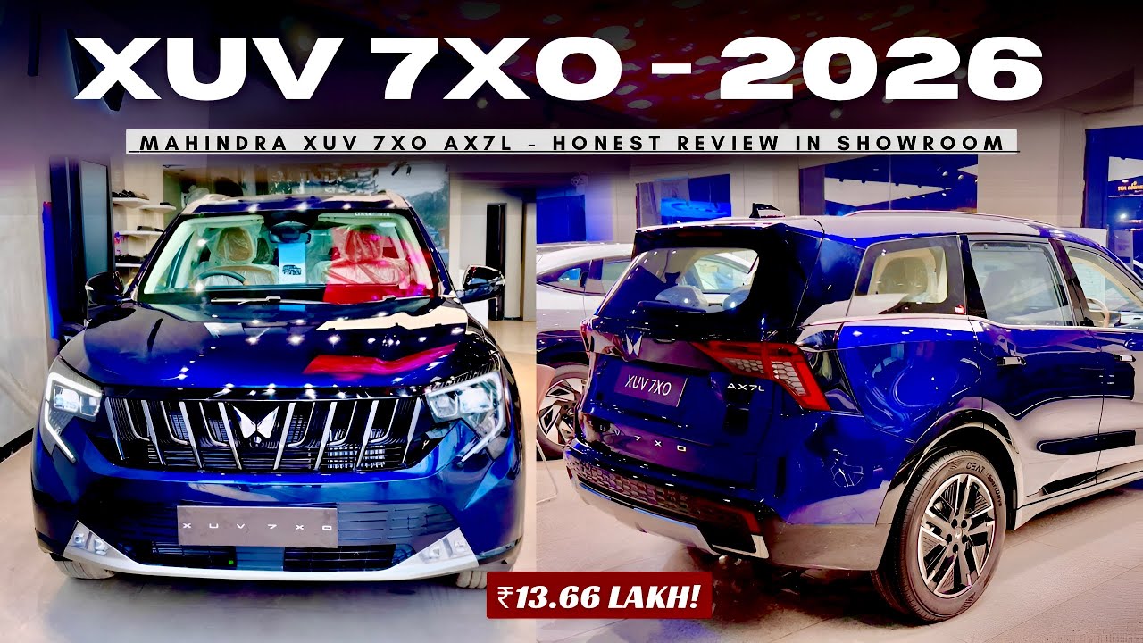 2026 MAHINDRA XUV 7XO LAUNCHED AT ₹13.66 LAKH ❤️ HONEST REVIEW & FIRST IMPRESSION OF XUV 7XO AX7L 😍 