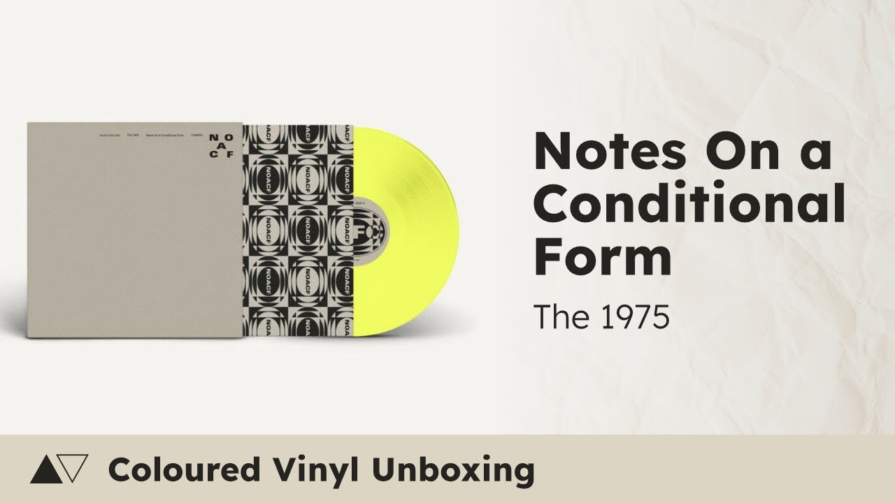 LIMITED EDITION The 1975 VINYL UNBOXING! | Notes on a Conditional Form (NOACF) in Neon Yellow