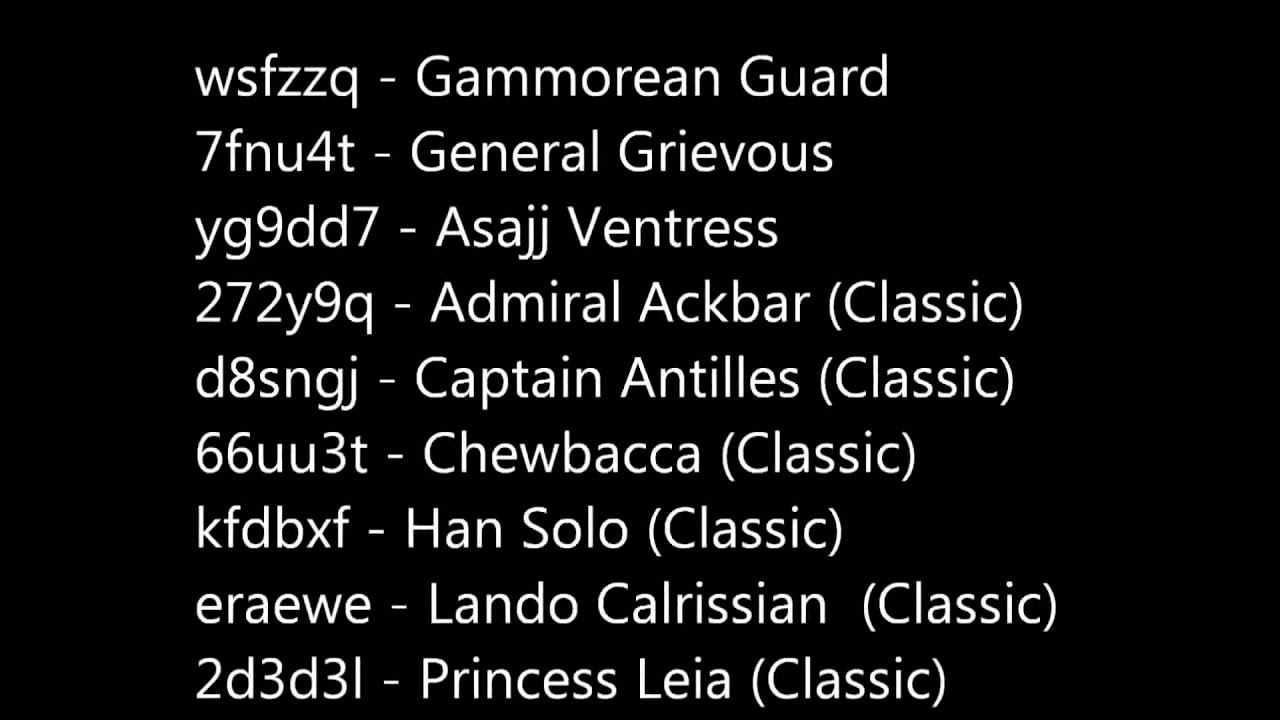 EVERY SINGLE LEGO STAR WARS III CHEAT!