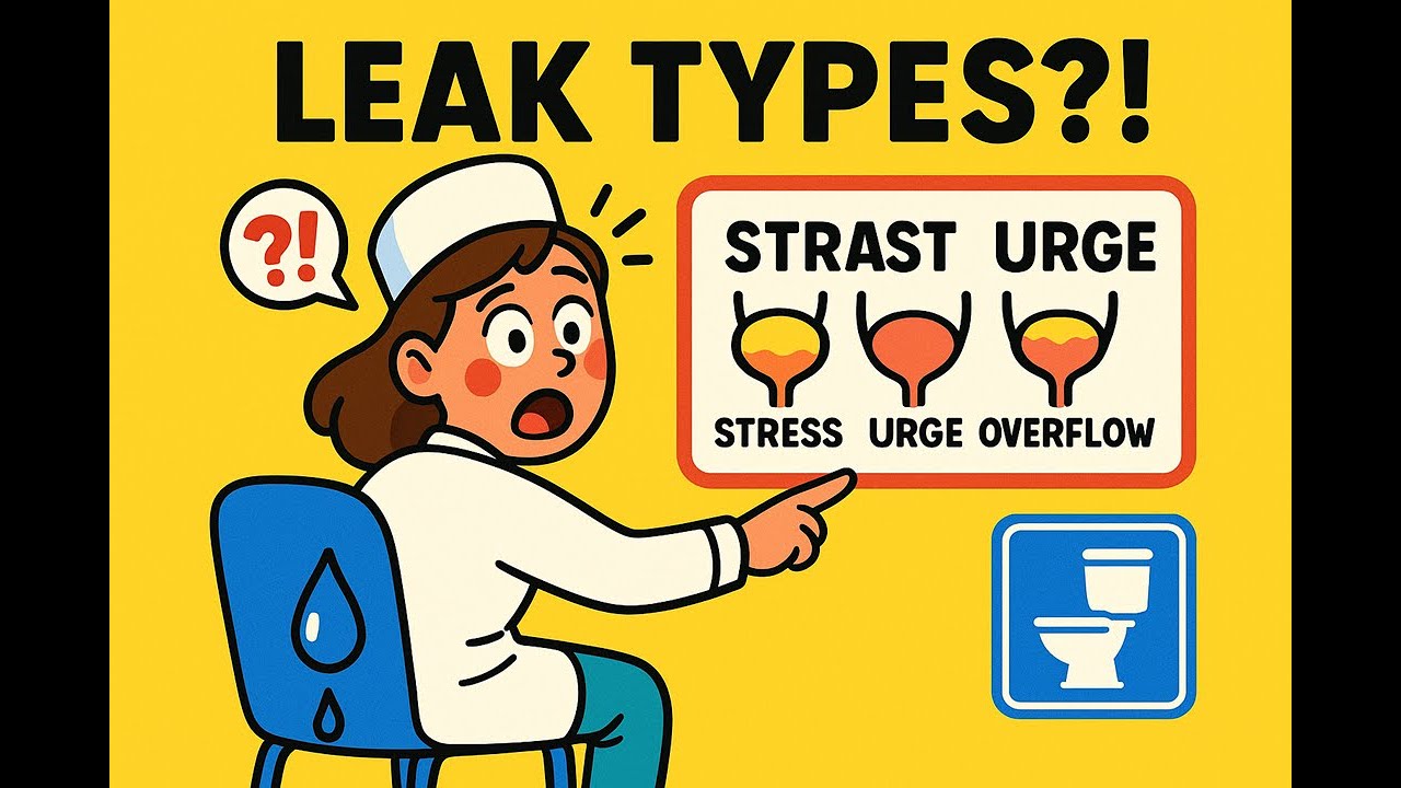 🚻 Types of Urinary Incontinence Explained: Know the Signs & Take Control!