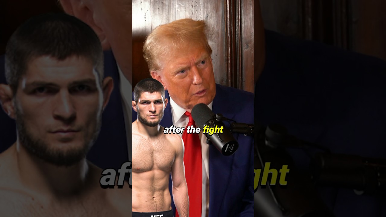 👊 Donald Trump PROMISES Khabib He Will End War