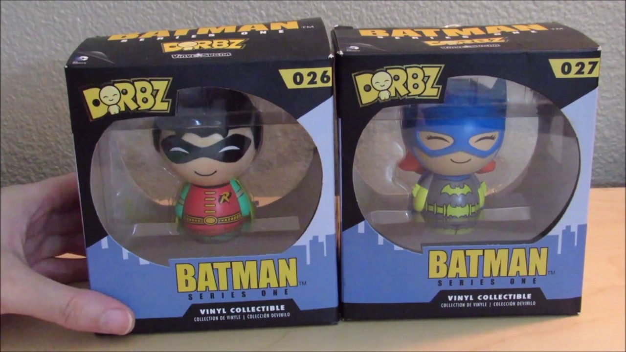 [Unboxing] Robin & Batgirl Funko Dorbz (Batman Series #26 & #27)
