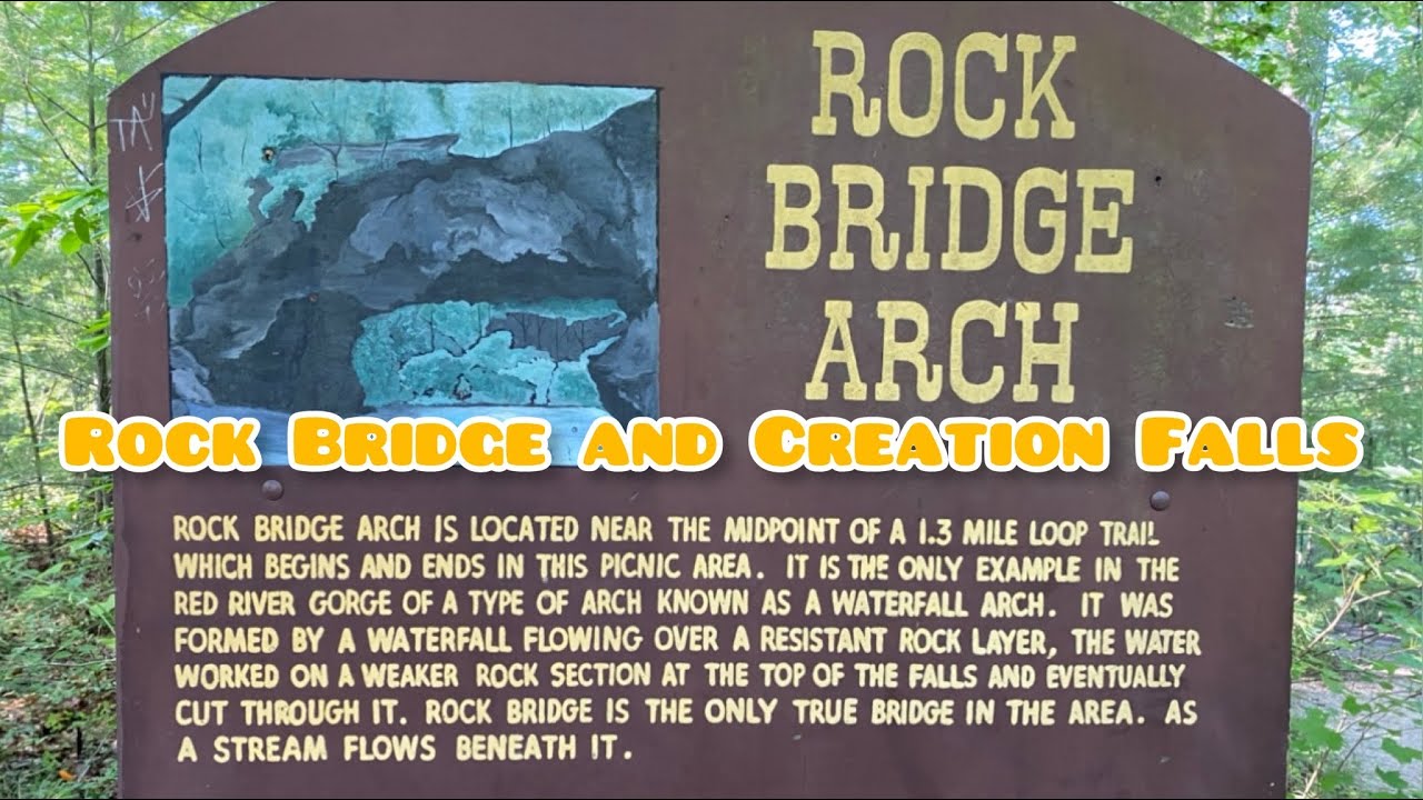 Best Beginner Hike in the Red River Gorge - Rock Bridge & Creation Falls - Red River Gorge Kentucky