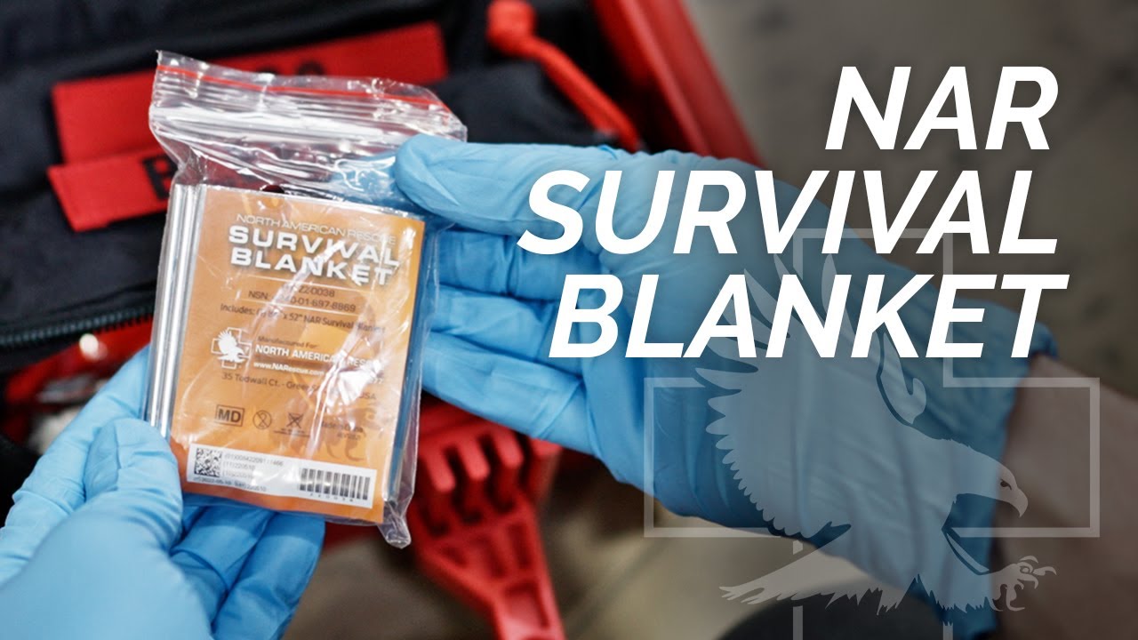 How to use the NAR Survival Blanket