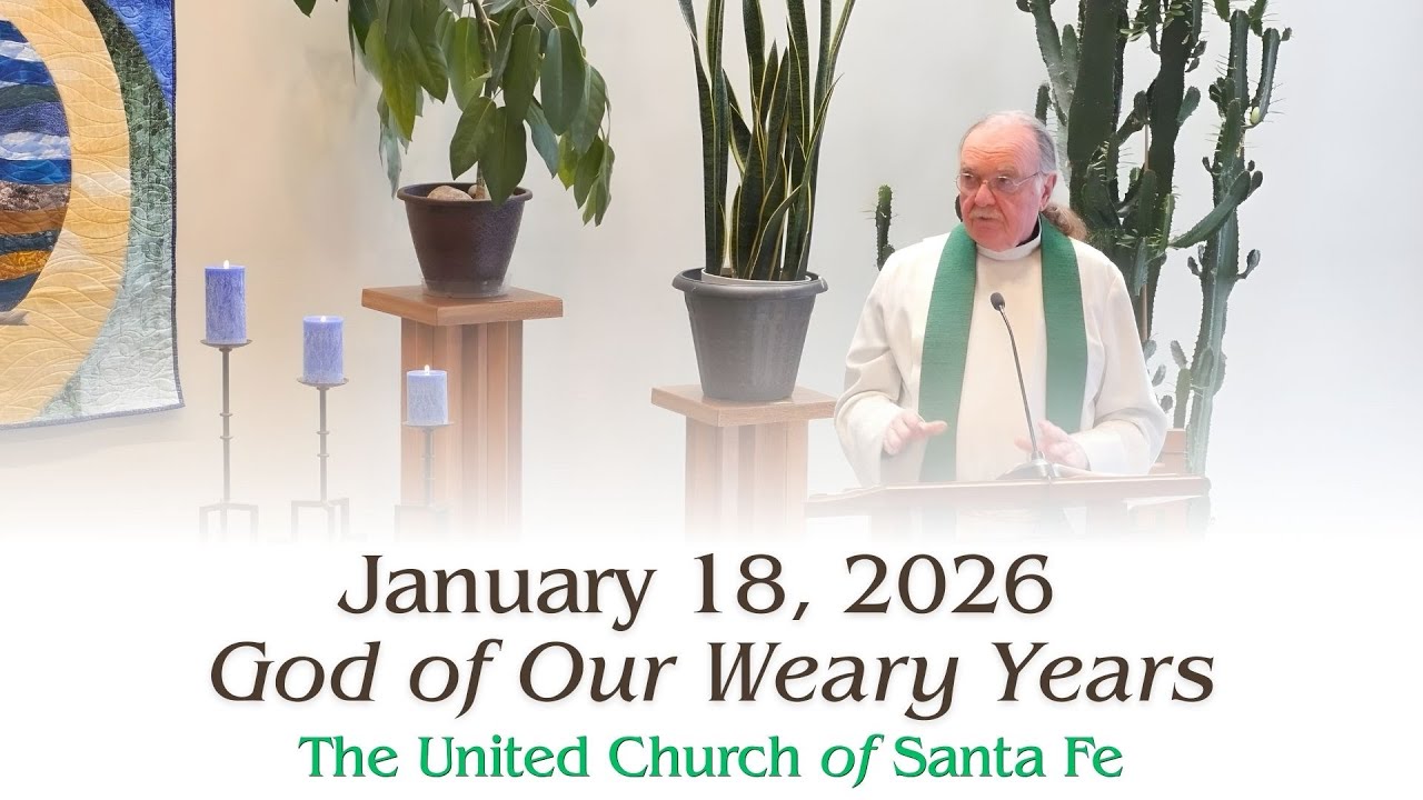 "God of Our Weary Years" - Scripture + Sermon - January 18, 2026 Sunday Service - UCSF