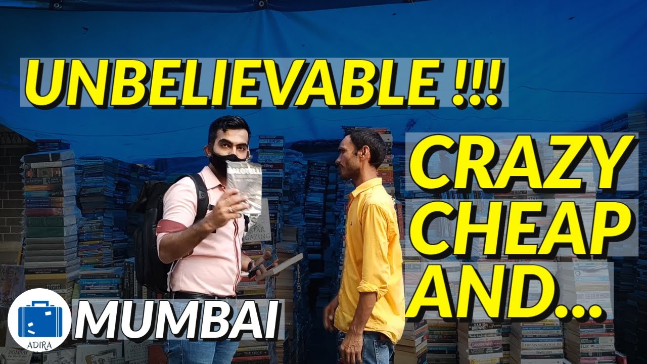 Mumbai Cheap Book Market | The Mumbai Book Street - Flora Fountain Fort