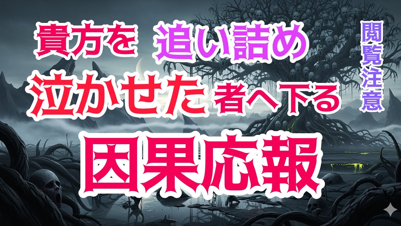 閲注⚠️貴方に悔し涙を流させた者へ下る因果応報⚡️最高位の龍神様🐉が現れました❤️