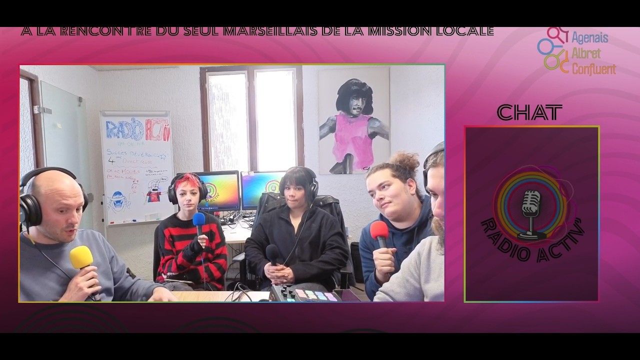 Extrait du 5ème live de Radio Activ’ – Interview de Thomas Belin, chargé de communication