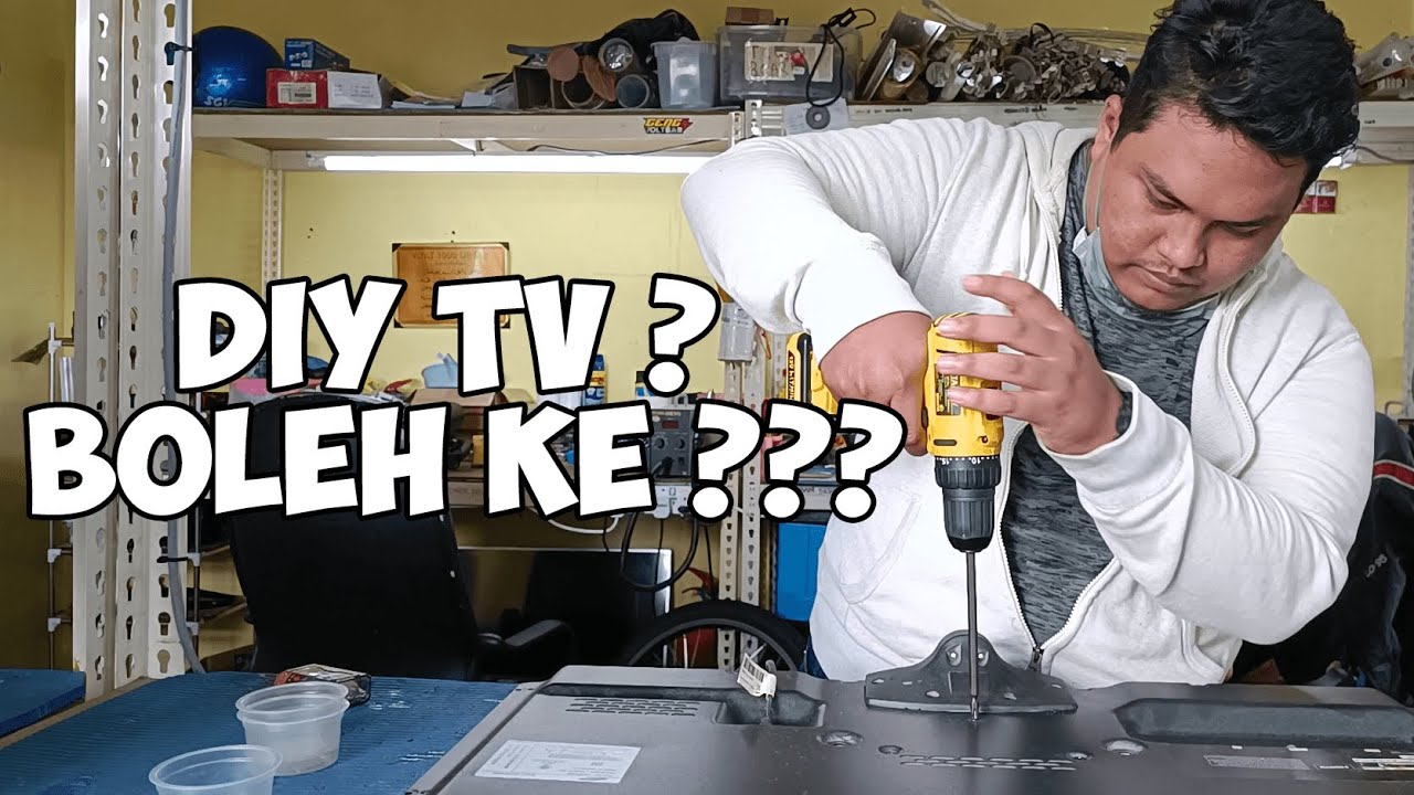 Repair TV DIY ! Ilmu dapat repair pun dapat !
