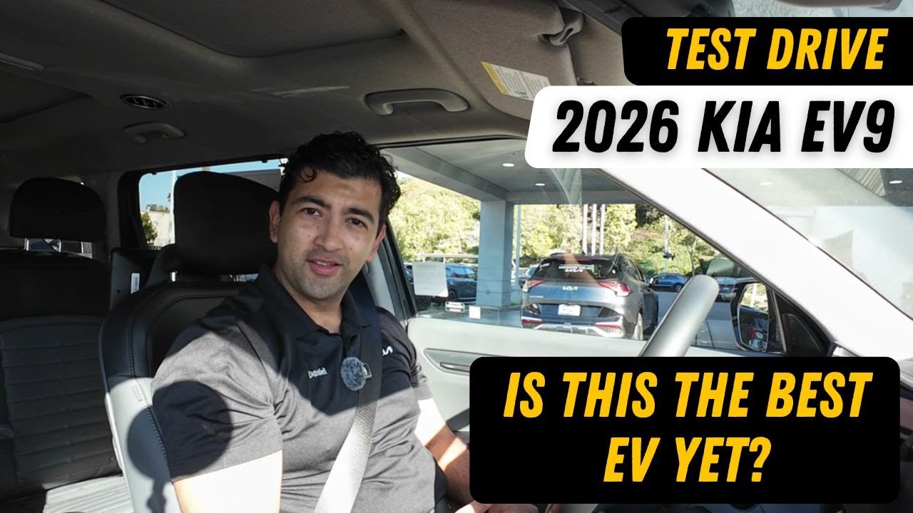 Тест-драйв Kia EV9 с Дэниелом | Mission Viejo Kia