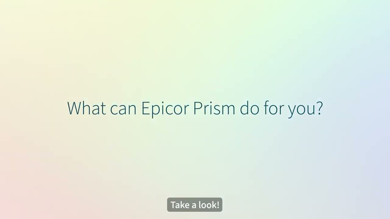 Epicor Prism: Revolutionizing Supply Chain with AI-Driven ERP