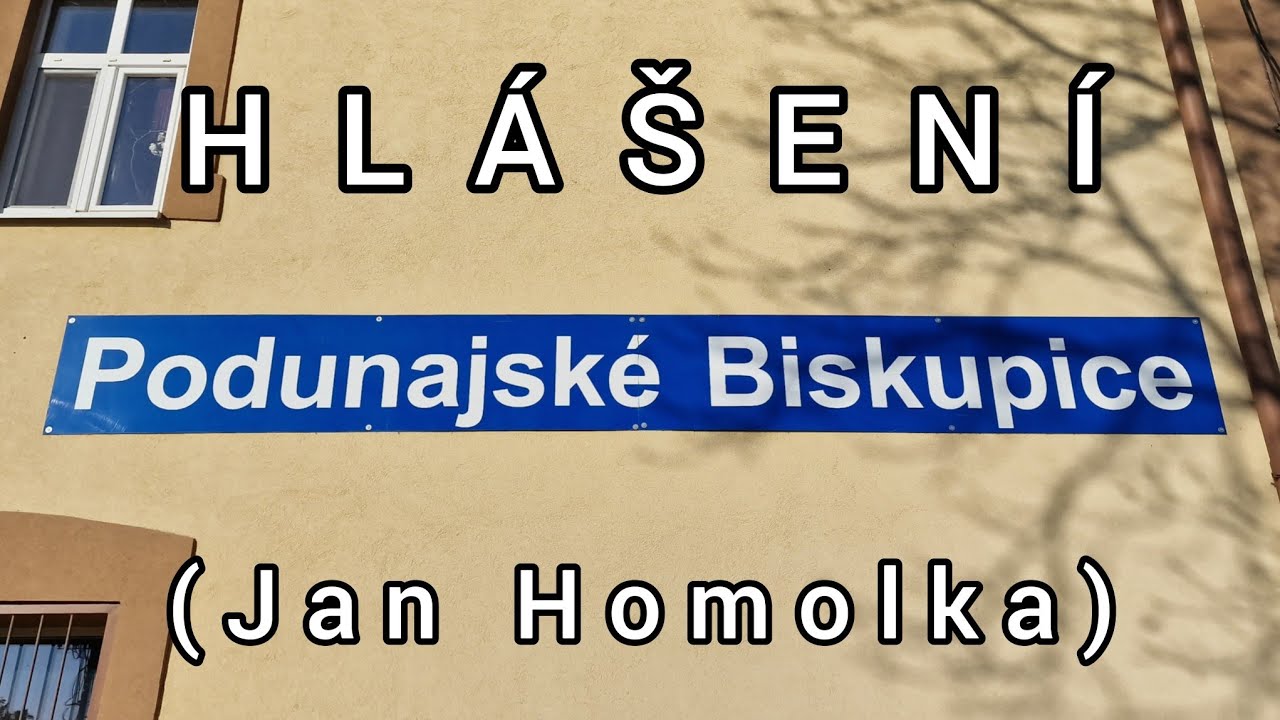 Hlášení - Podunajské Biskupice [SK INISS]