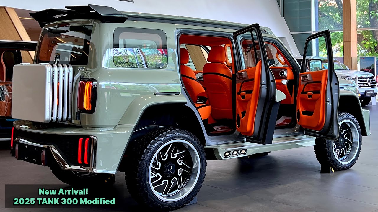First Look! 2025 GWM Tank 300 Premium Modified - Exterior and Interior Details