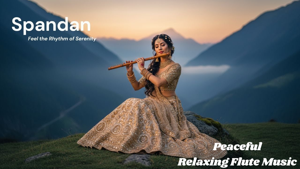 Spandan - Indian Classical Instrumental Flute Music | Peaceful, Relaxing, Soul Touching | Flute #262