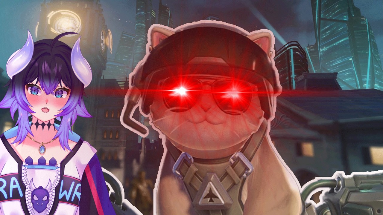 [Overwatch] Jetpack Cat and Anran shenanigans