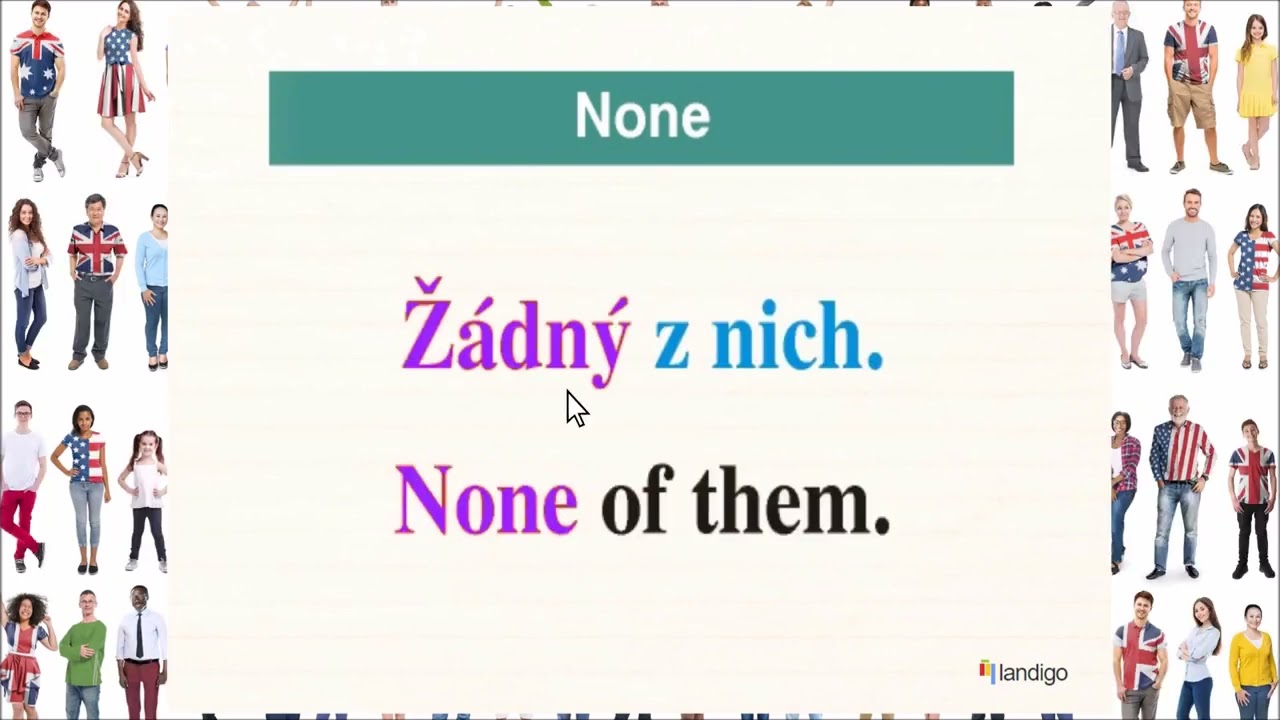 No, none: Angličtina pro začátečníky