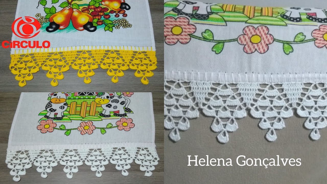 barrado de crochê N°527 @HelenaGonçalves-t3q