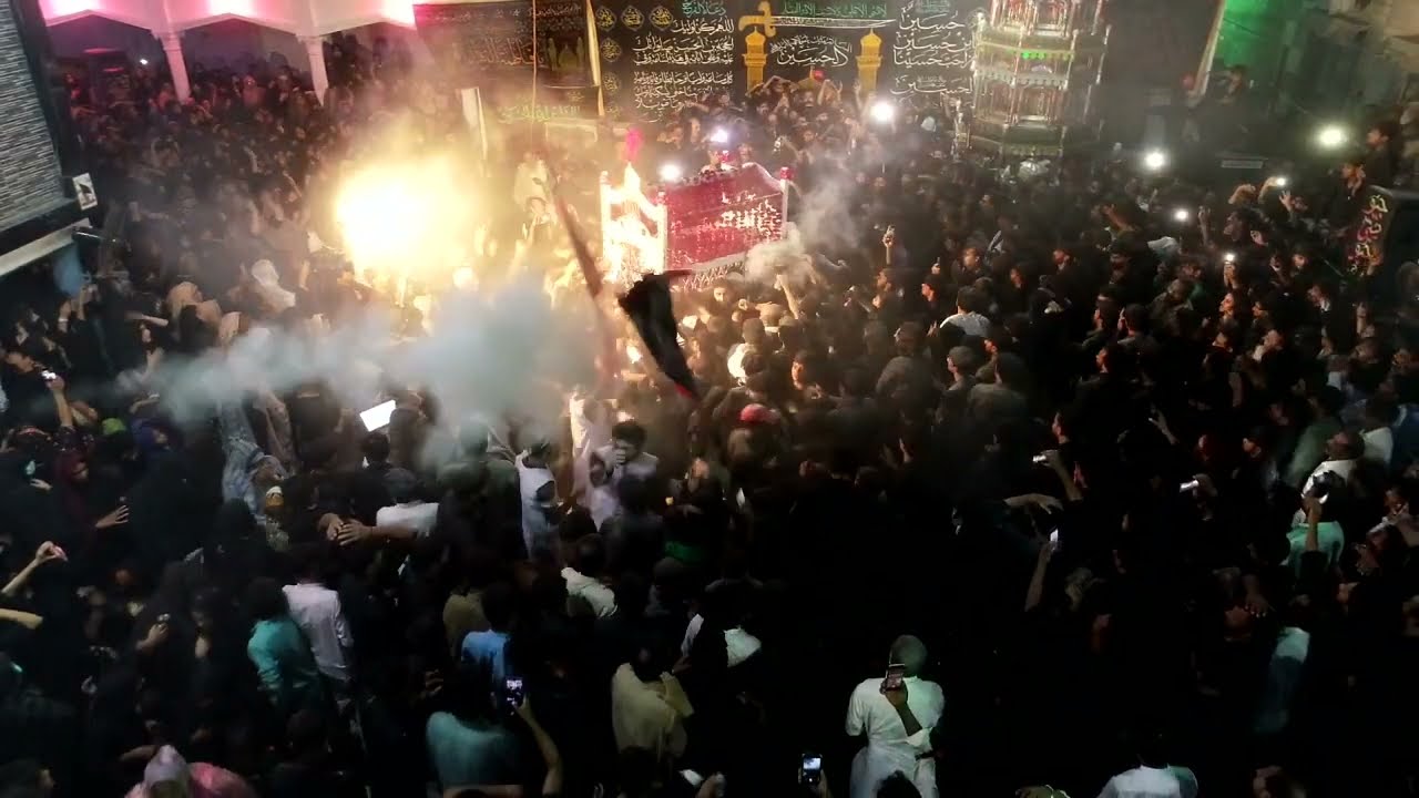 10 Muharram 2021 (1443) Azan-e-Ali Akbar Zakir Alam Abbas Bhatti Rasul Nagar