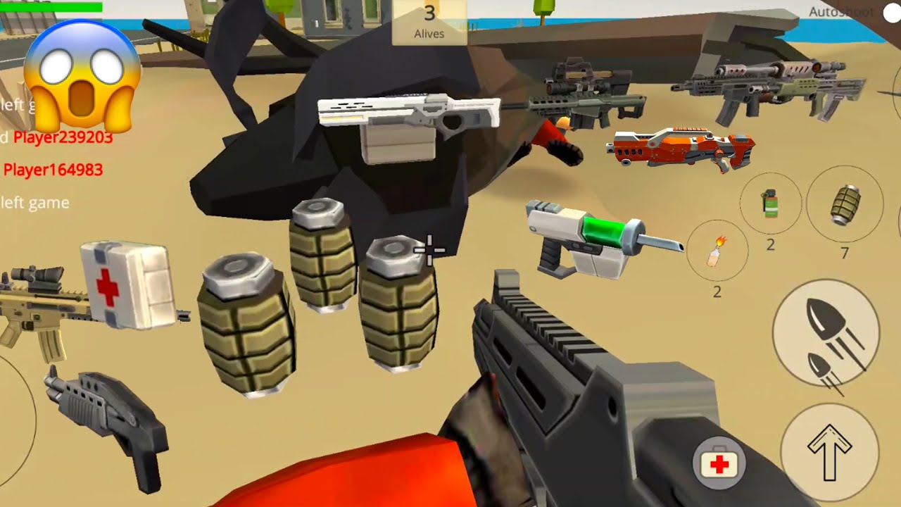 BattleRoyalePvP StrikeFortressBox Game || Pro VS Hacker || Level # 1896 || Games Best Amazing Video