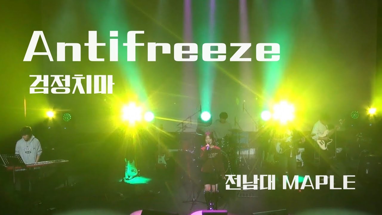Antifreeze - 검정치마  | band cover | cover by maple