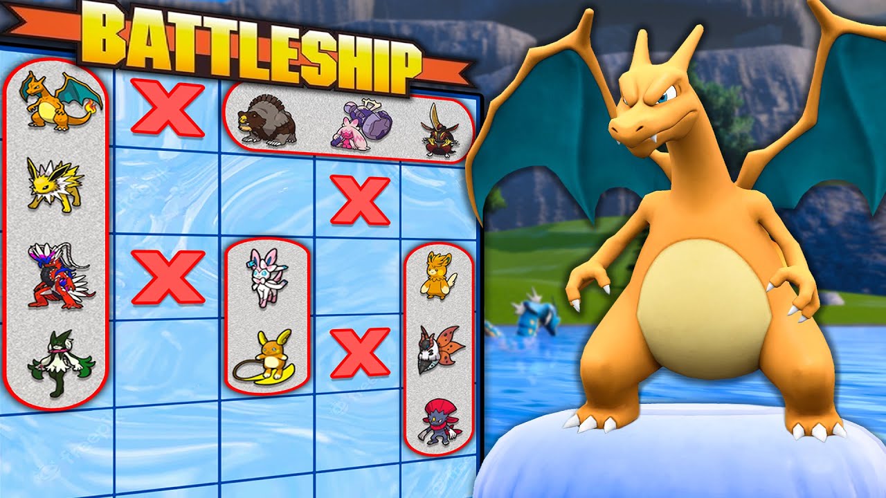 Pokemon Battleship Determines Our Teams, Then We Battle