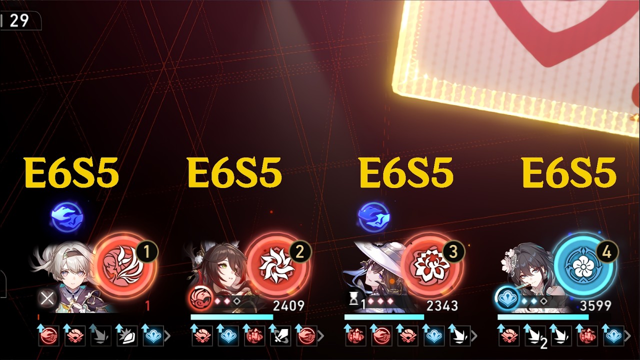 E6S5 FIREFLY NOVAFLARE  SUPER BREAK TEAM DESTROY MOC 12 0 CYCLE! HONKAI: STAR RAIL
