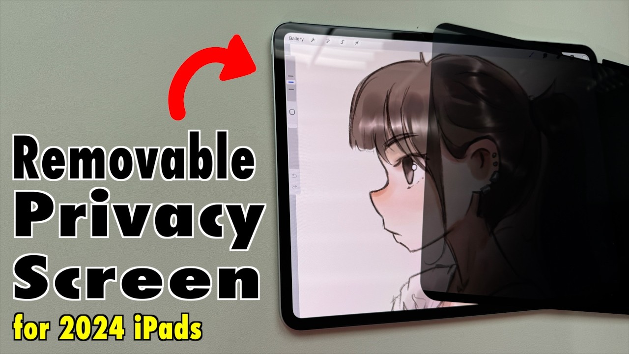 ESR Removable Magnetic Privacy Screen | Artist Review