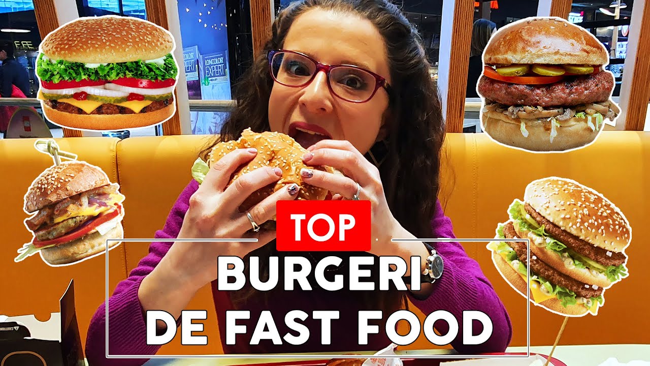 CEL MAI BUN BURGER DE FAST FOOD -  McDonald's, Burger King, Oro Toro sau BOSS?