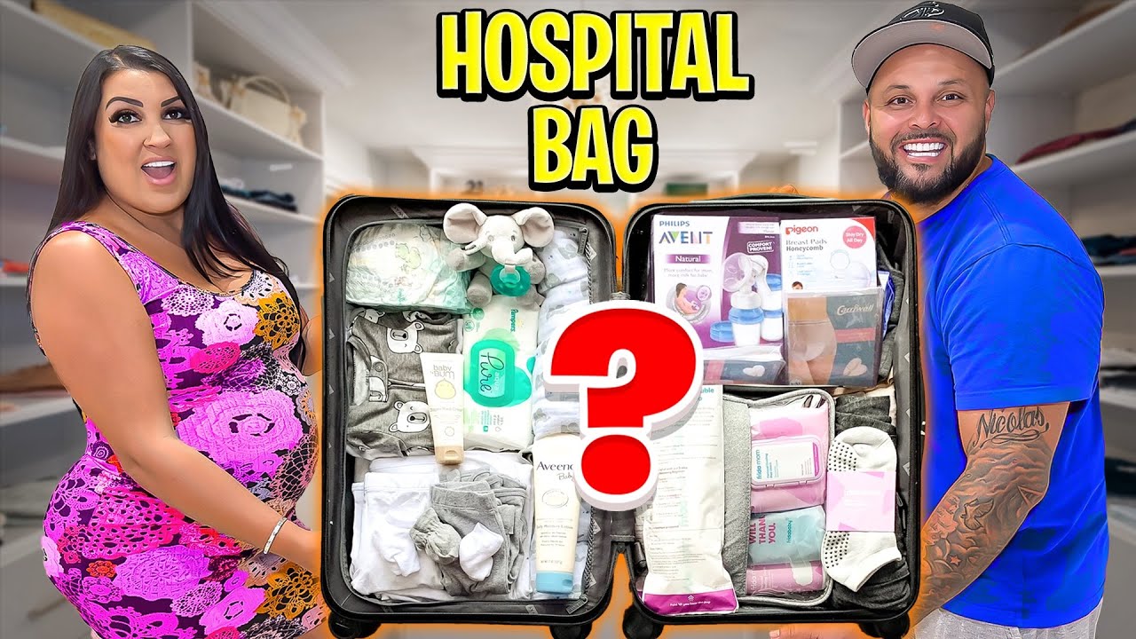 OUR BABY IS ALMOST HERE **PACKING OUR HOSPITAL BAG**
