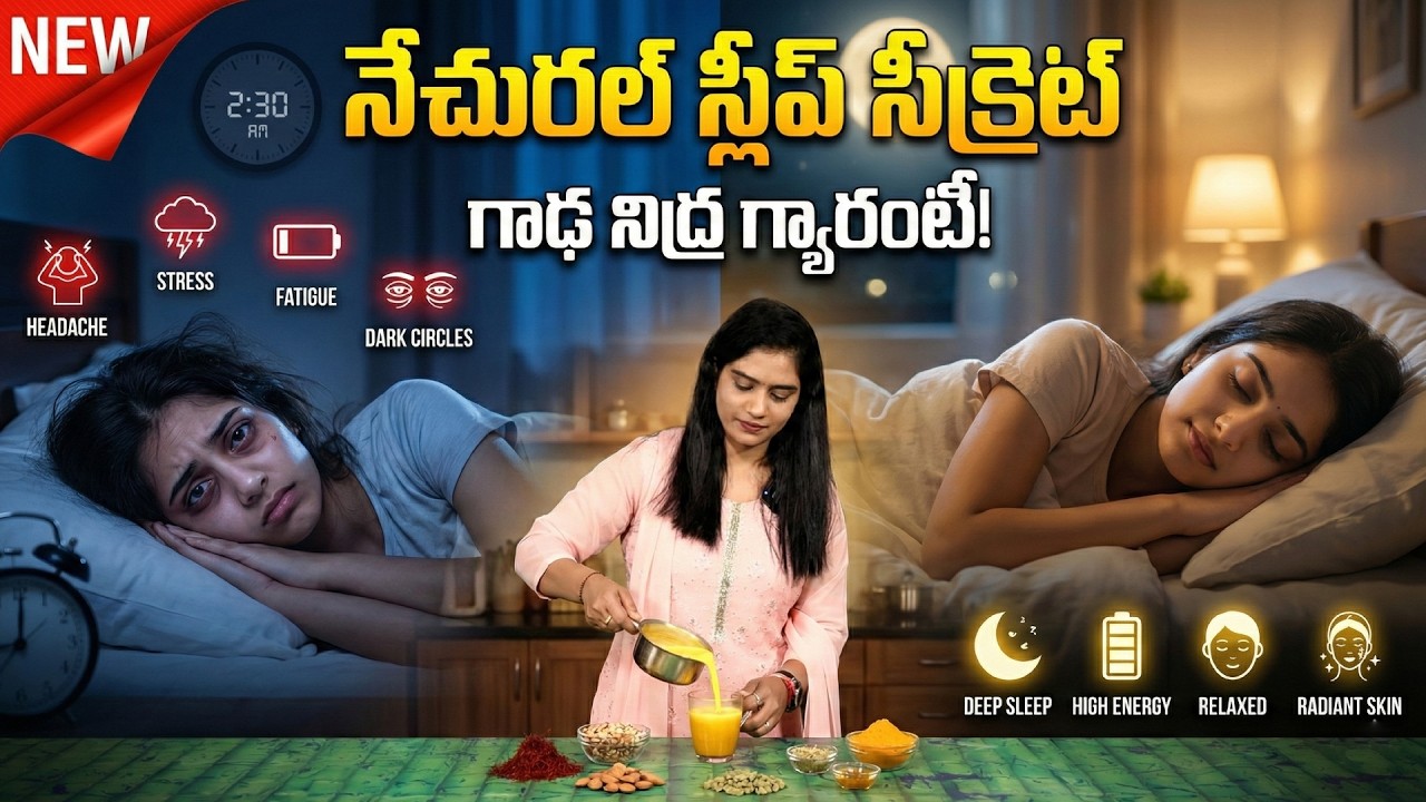 Healthy Sleeping Milk Recipe at Home | Immunity Boosting Night Drink for Better Sleep