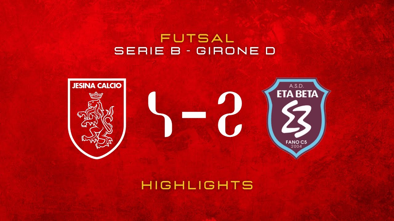 Futsal | Jesina - Eta Beta Fano 4-2 | Serie B | 2^ giornata #futsal #serieb #sintesi