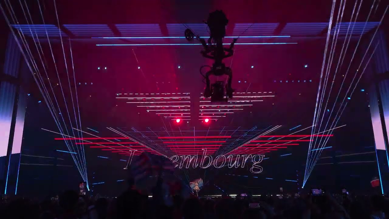 Eurovision 2025 - Grand Final flag parade - Family Show (4K HDR10+)