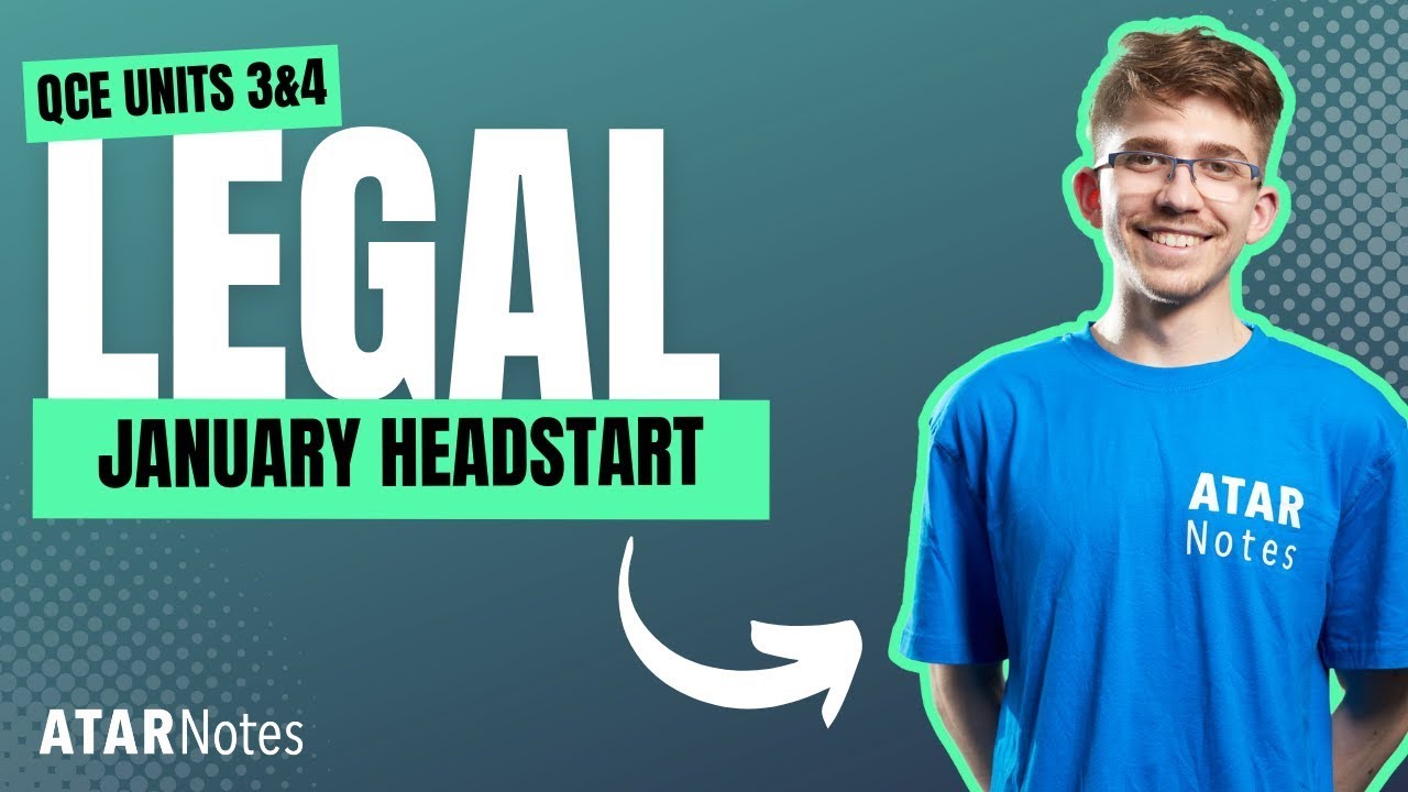 QCE Legal Studies 3&4 January 2026 Lecture