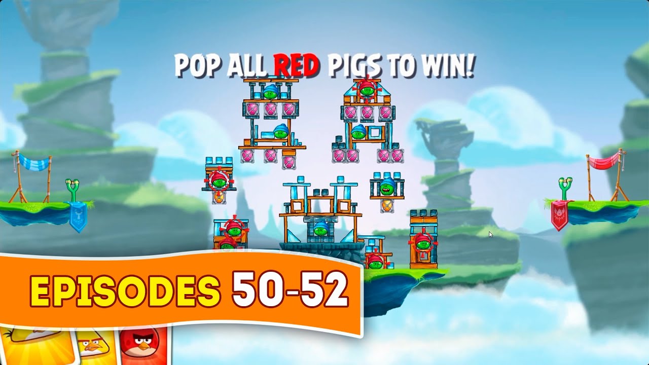 Angry Birds Showdown: The Saga Continues - Episodes 50-52, New Horizons Await!