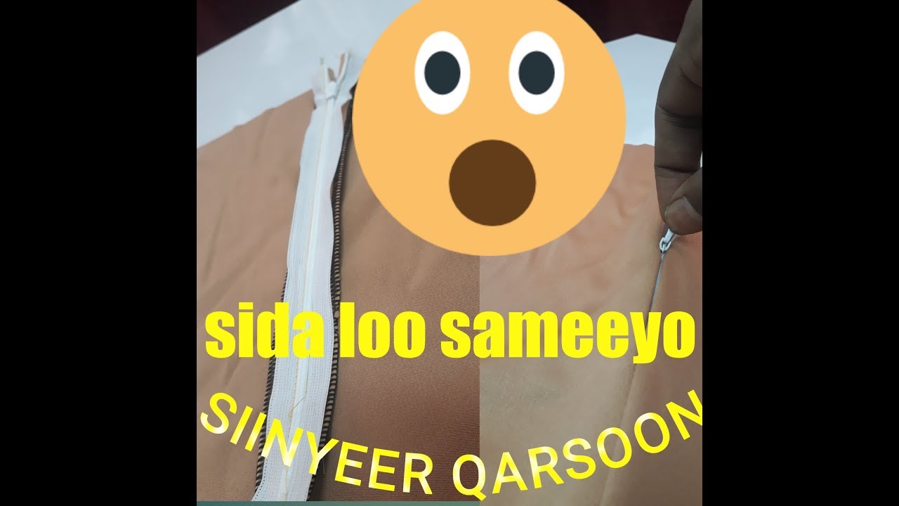 siinyeer qarsoon sida loo tolo