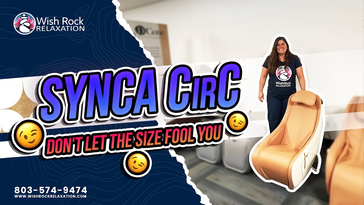 This Compact Chair Packs a Surprising Punch 😲 | Synca CirC Massage Chair Review #massagechairreview